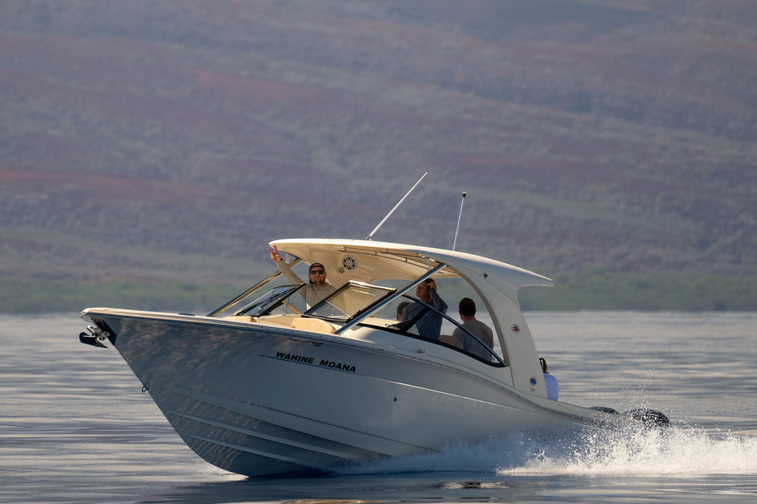 Wahine Moana luxury private charter cruising West Maui