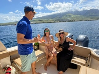 Private charter group with host service